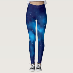 Space pattern leggings