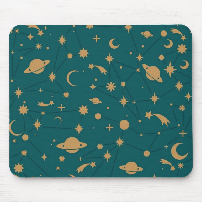 Space pattern mouse pad (Front)