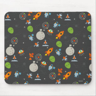 Space Pattern Mouse Pad