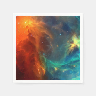 Space pattern napkin