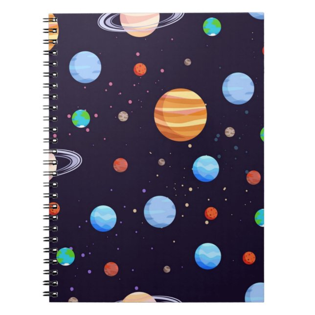 Space pattern notebook (Front)