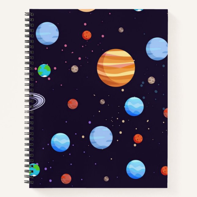 Space pattern notebook (Front)