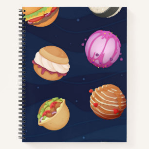 Space pattern notebook