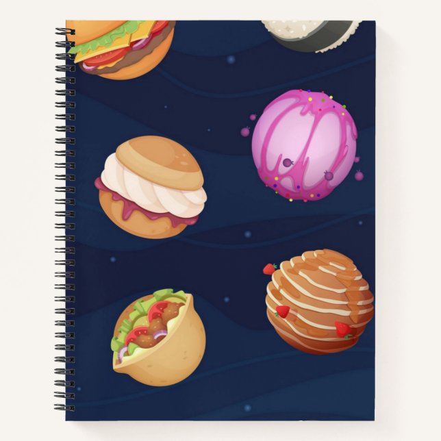 Space pattern notebook (Front)