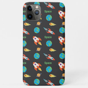 Space pattern on black Case-Mate iPhone case