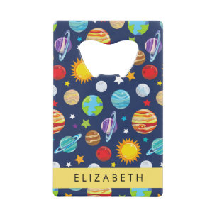 Space Pattern, Planets, Stars, Cosmos, Your Name