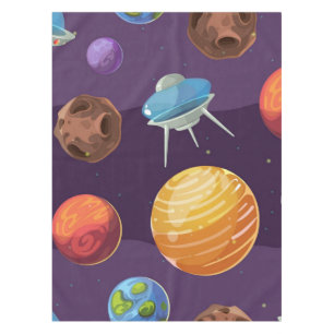 Space pattern tablecloth