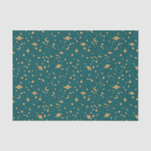Space pattern tissue paper