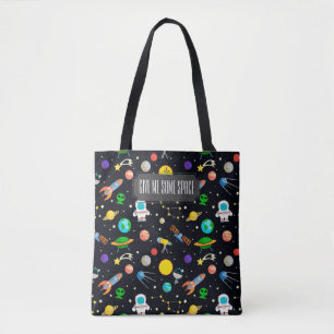 Space Pattern Tote Bag