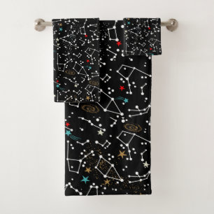 Space Pattern Towel