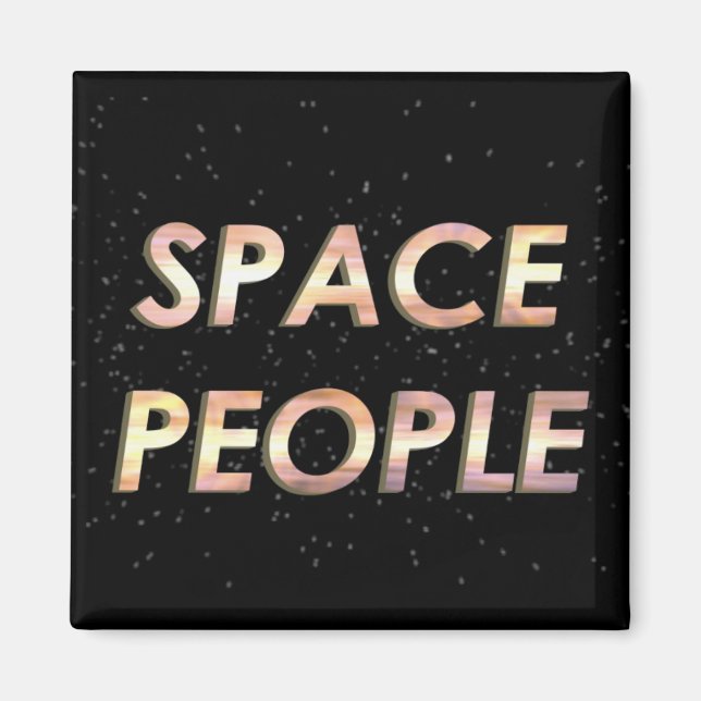 Space People - The Magnet! Magnet (Front)