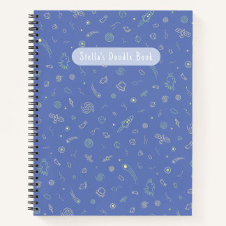 Space Personalised Notebook