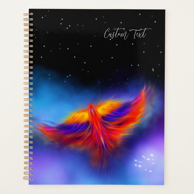 Space Phoenix Nebula Planner (Front)