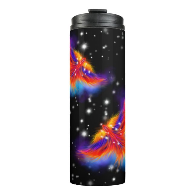 Space Phoenix Nebula Thermal Tumbler (Front)