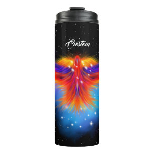 Space Phoenix Nebula Thermal Tumbler