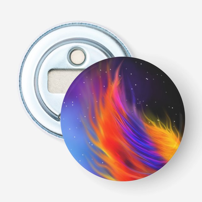 Space Phoenix Wings Bottle Opener (Front)