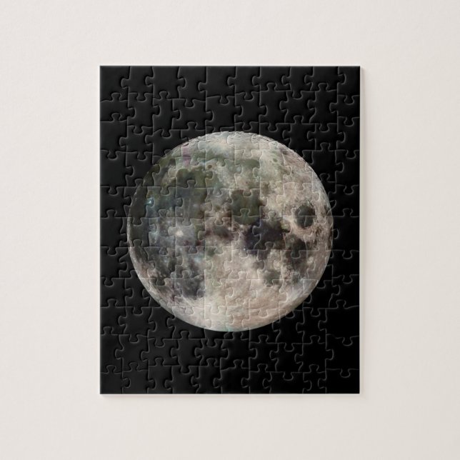 Space Photo of the Moon Jigsaw Puzzle (Vertical)