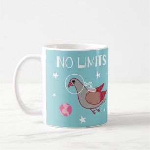 Space pigeon coffee mug