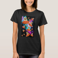Space Pizza Cat Astronaut Kitten Sarcasm Food Gala