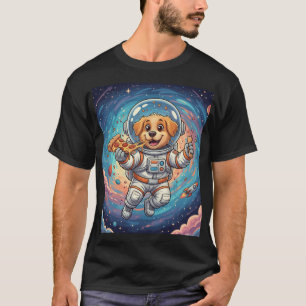 Space Pizza Pawty T-Shirt for men & women