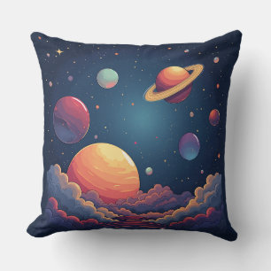 Space Planet Cushion