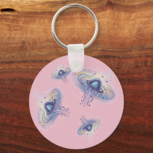 space planet key ring