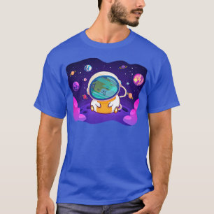 Space Planets Science hamster owner Premium T-Shirt