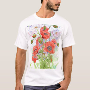 'Space Poppies' T-Shirt