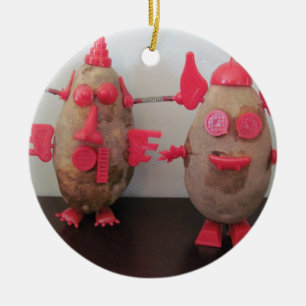 Space Potatoes Ceramic Tree Decoration