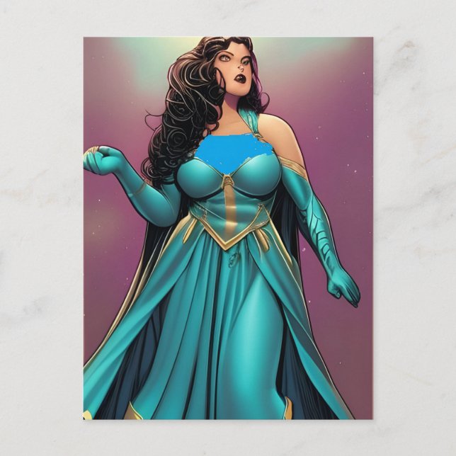 Space Princess Postcard (Front)