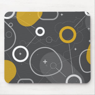 Space Race Abstract Mousepad