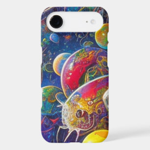 Space Race closeup Apple iPhone 17 Air Slim case