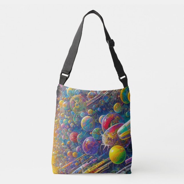 Space Race crossbody bag (Front)