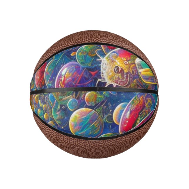Space Race mini basketball (Front)