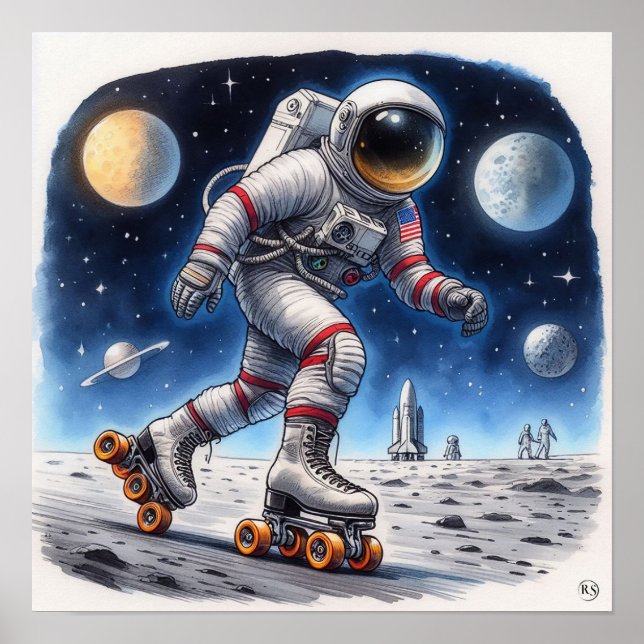 Space Race Poster (Front)