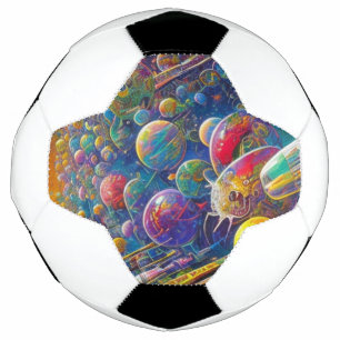 Space Race soccer ball