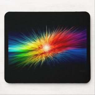 Space Rainbow Mouse Pad