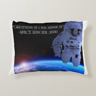 Space ranger accent pillow