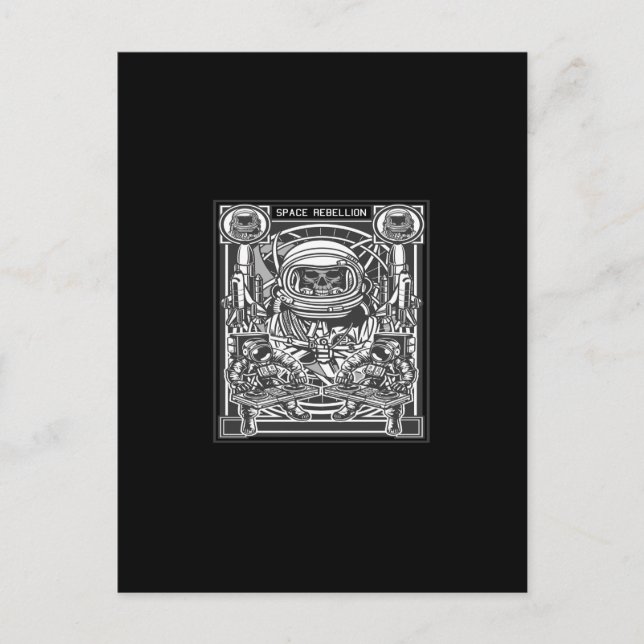 space rebellion postcard (Front)