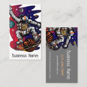 Space Ride Business Card