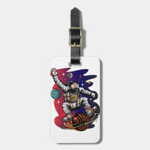 Space Ride Luggage Tag