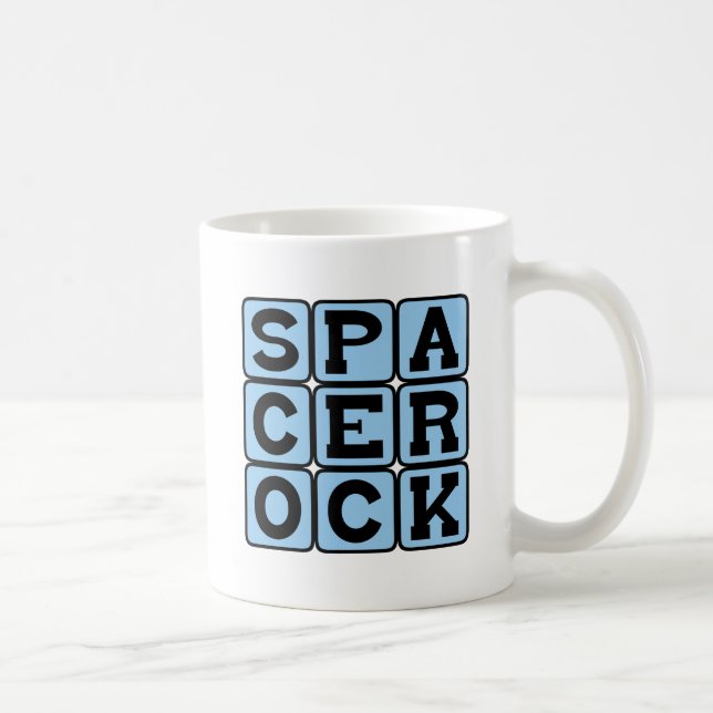 Space Rock, Music Genre Coffee Mug (Right)