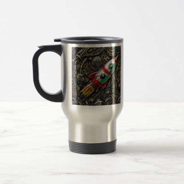 SPACE ROCKET MUG (Left)