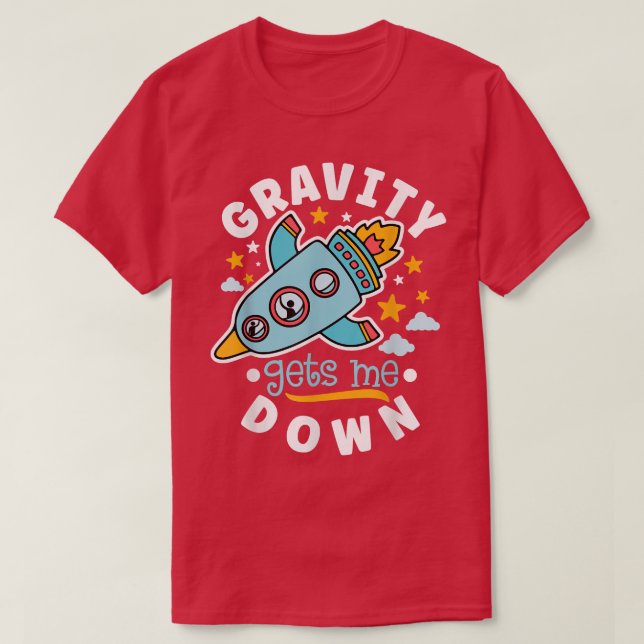 Space Rocket Science Aeronautic Space Mission Phys T-Shirt (Design Front)