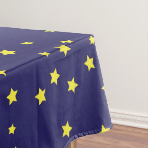 Space Rocket Ship Birthday Party Tablecloth