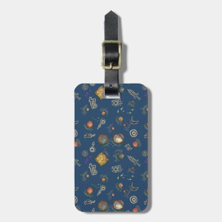 Space salad  luggage tag