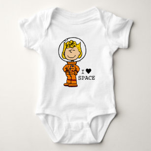 SPACE   Sally Astronaut Baby Bodysuit