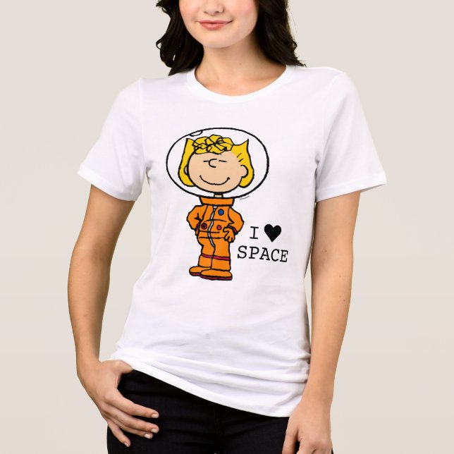 SPACE | Sally Astronaut Tri-Blend Shirt (Front)