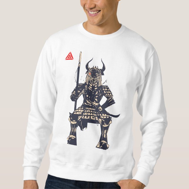 Space Samurai Warrior Sweatshirt (Front)