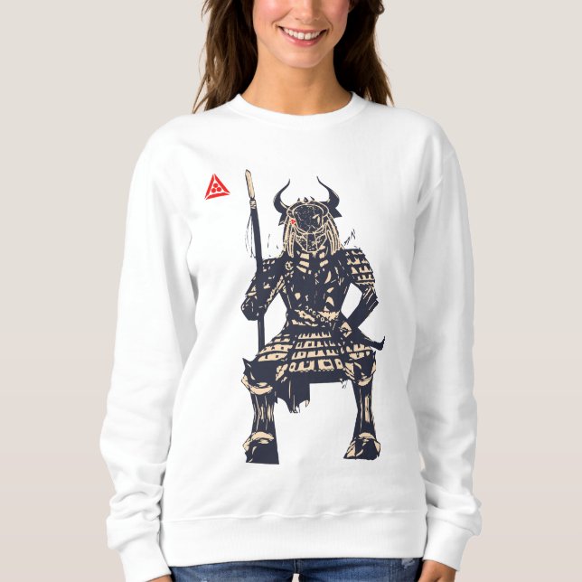 Space Samurai Warrior Sweatshirt (Front)